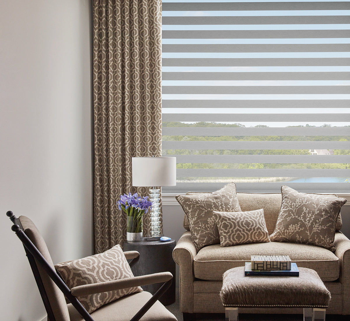 Banded Shades Hunter Douglas & Shades