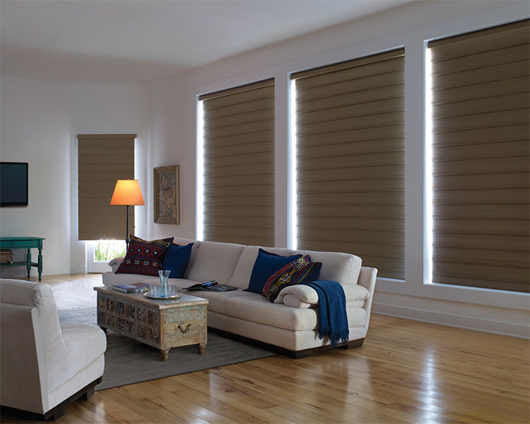 Roman Shades Hunter Douglas & Shades