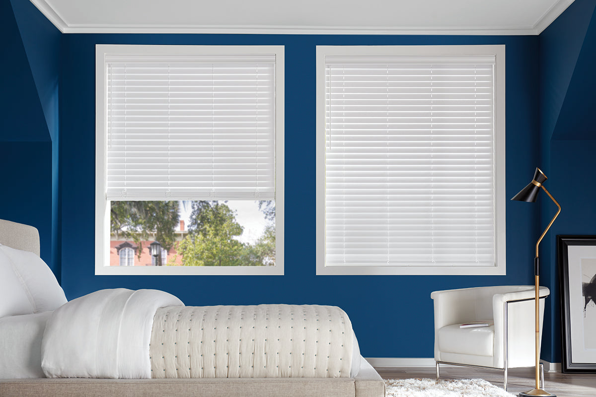 Faux Wood Horizontal Blinds & Horizontals