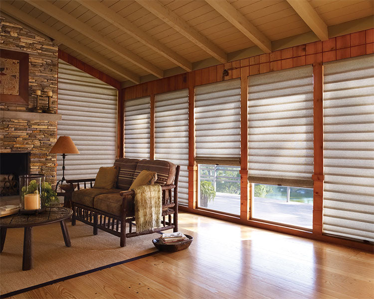 Roman Shades Hunter Douglas & Shades